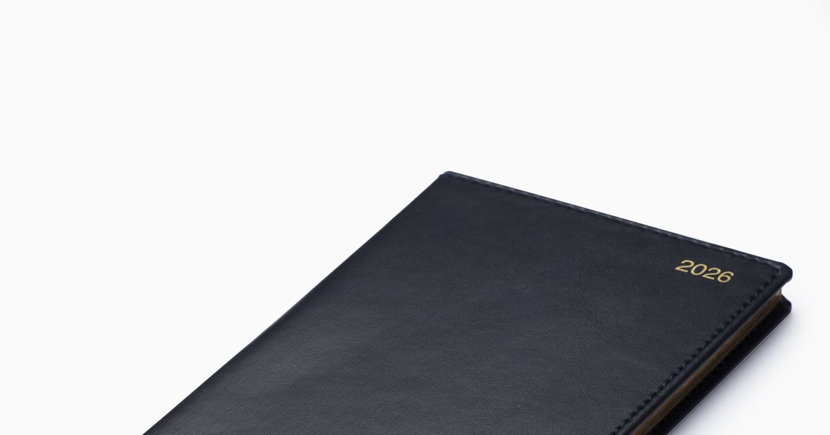 Classic Pocket Branded Diary – Ivory Pages | Brunel Promotions